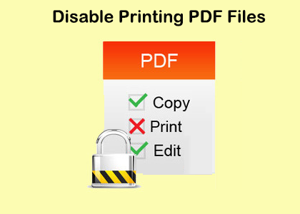 stop printing pdf